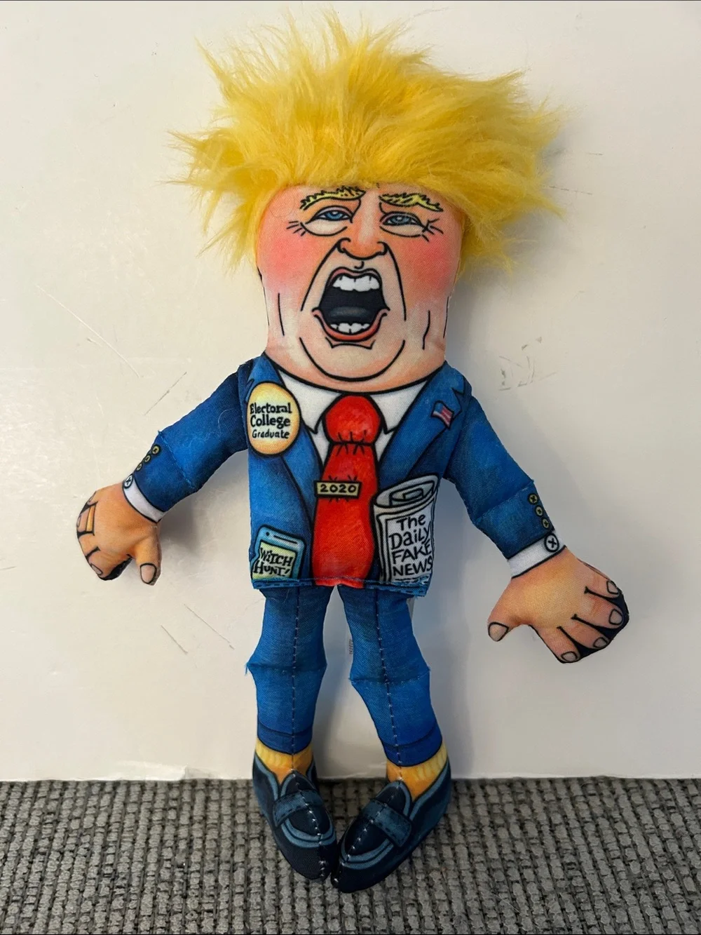 ❌LAST CALL❌ Fuzzu Political Parody Donald Dog Toy Special Edition (no squeaker)